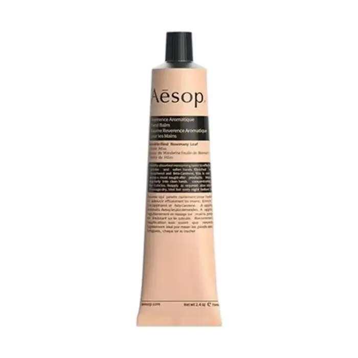 Crème pour les mains Aesop 75 ml, parfum longue durée, hydratante, rafraîchissante, soin quotidien d