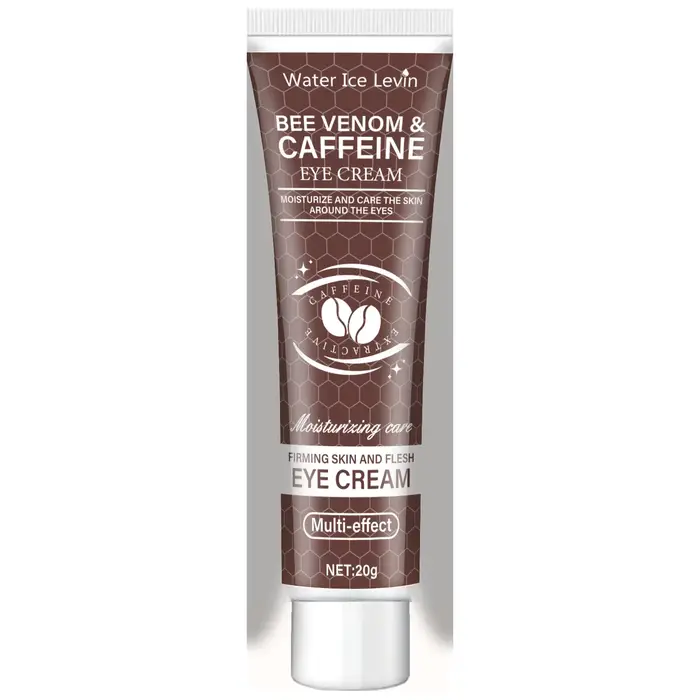 Crème pour les yeux au venin d'abeille et à la caféine, convient à tous les types de peau - 20g, nou