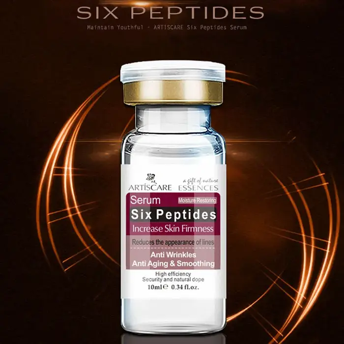 Sérum pour le visage Six Peptides 10 pièces/ensemble hydratant