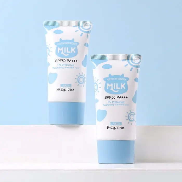 Crème solaire éclaircissante pour le visage