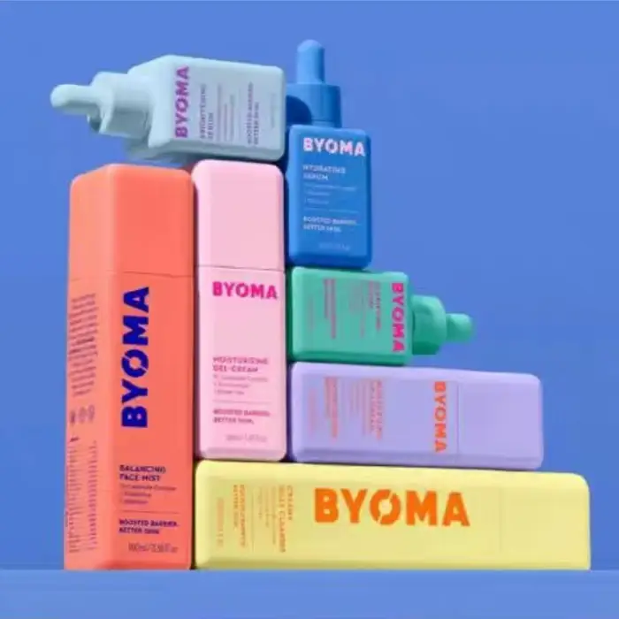 BYOMA Crème Gel Hydratante Contrôle Sébum Sérum Éclat Phyto-Mucine Hydratation Profonde Tonique Lacté Réparateur Barrière Cutanée Soin de la Peau