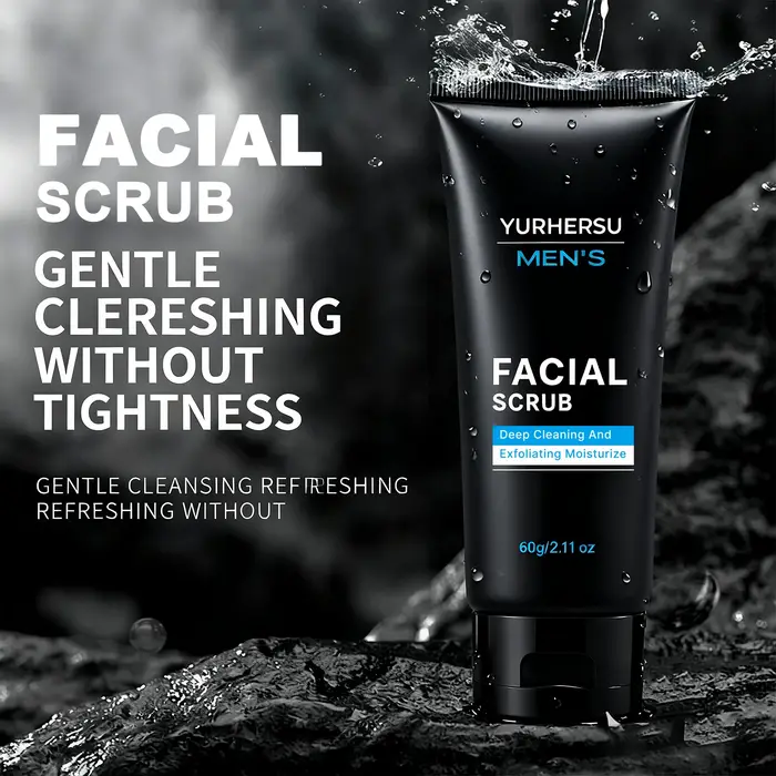 Gommage exfoliant pour le visage pour hommes