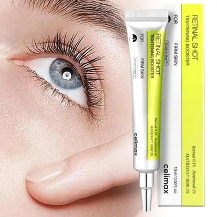 Celimax rétinol Shot raffermissant Booster éclaircissant Anti-rides crème pour les yeux collagène Peptide Lifting