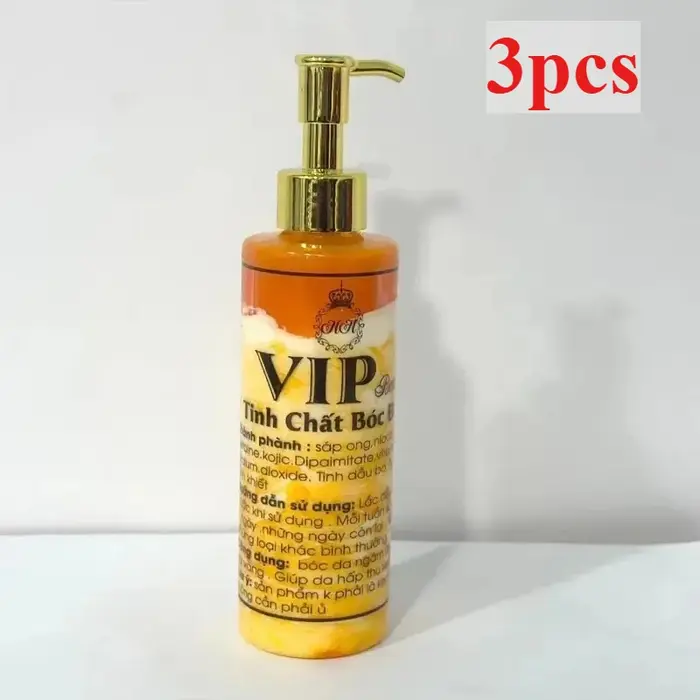 Kem body Tinh cht bc en VIP bouteille éclaircissante corps en profondeur hydratant apaisant