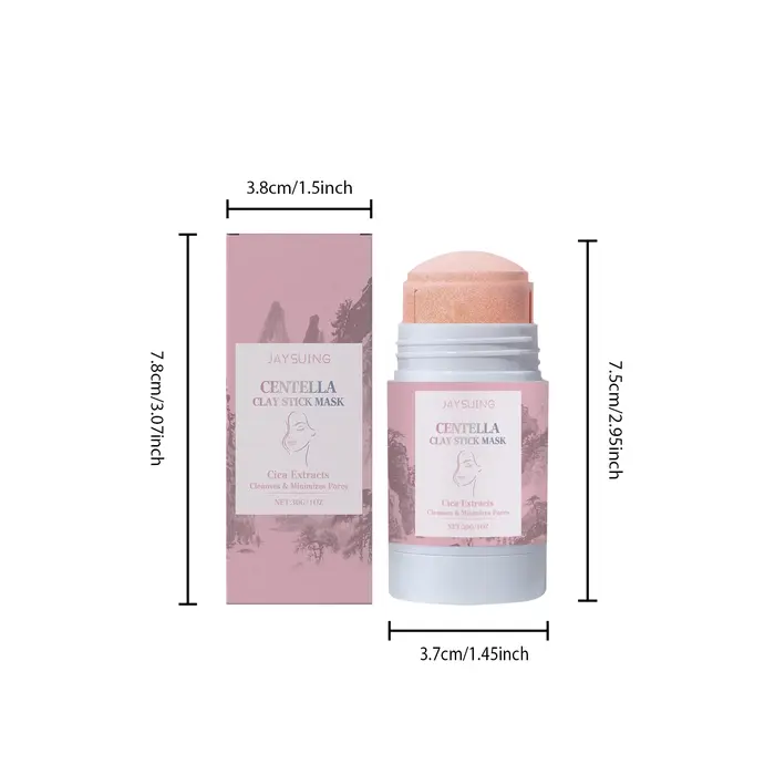 Centella Asiatica masque bâton de boue nettoyage en profondeur minimiseur de pores élimination des p