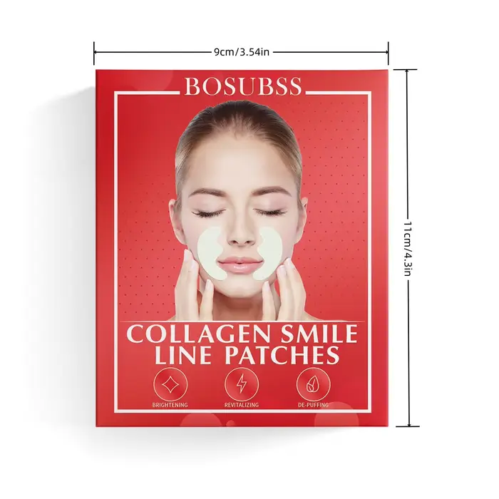 Les patchs pour le visage en hydrogel réduisent les rides et le front. Effet liftant
