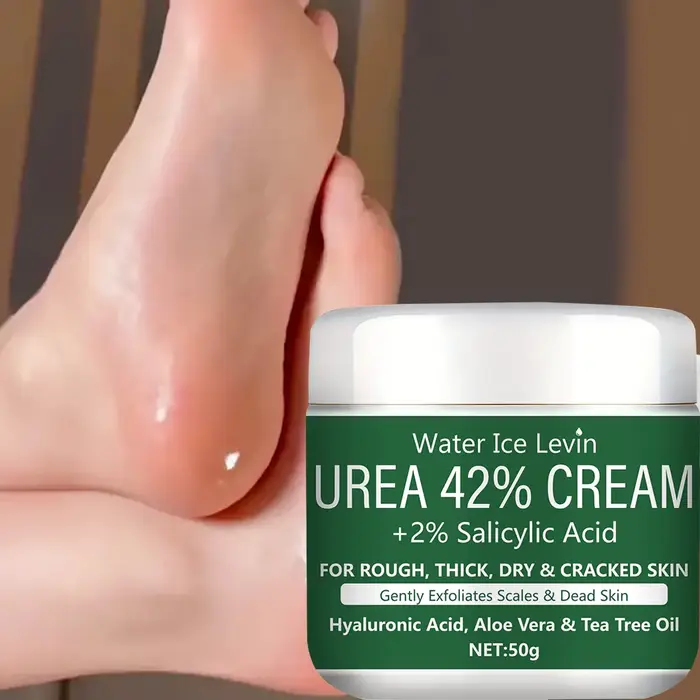 Crème à 42 % d'urée et 2 % d'acide salicylique, hydratant pour les pieds et les mains, nourrissant e