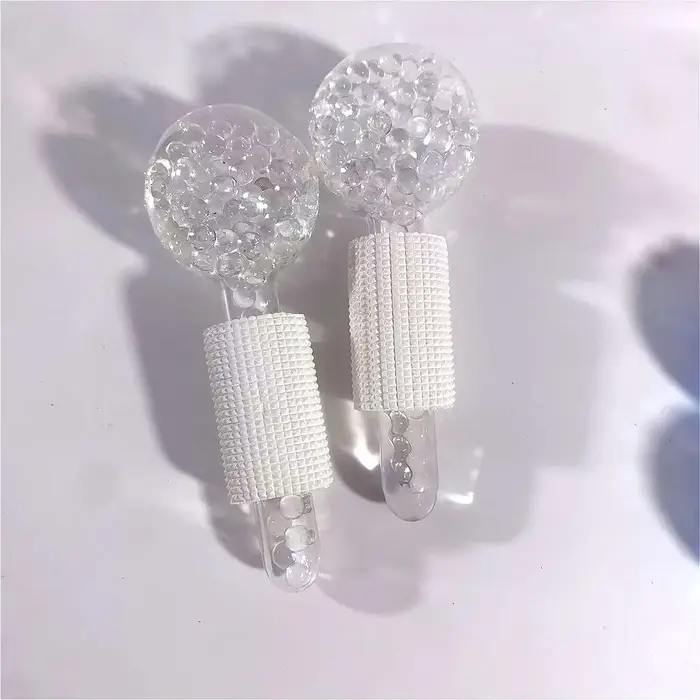 Boîte de Globes LCE pour le visage, 2 pièces, boules de refroidissement pour le visage, masseur faci