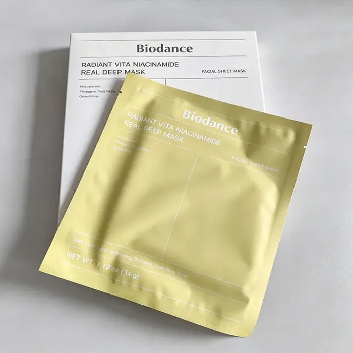 Masque facial au collagène Biodance, hautement efficace, hydrate, améliore l'élasticité de la peau, 