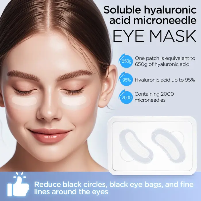 Patchs pour les yeux à micro-aiguilles