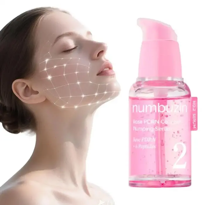 Sérum Visage 30ml à l'Extrait Naturel de Rose PDRN Collagène : Lifting