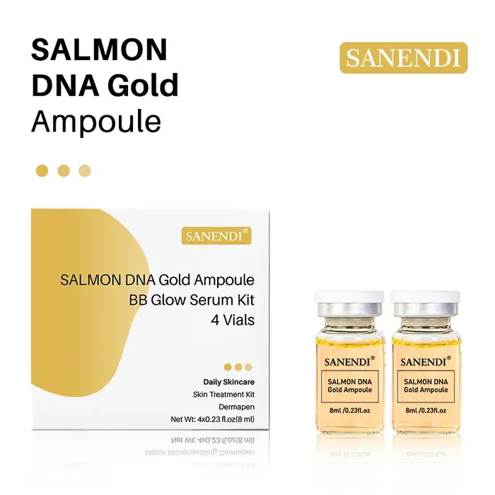Sérum lumineux au saumon ADN BB, AQUA Dr.Pen, Kit de démarrage, fond de teint, poivrée, hydratant, s