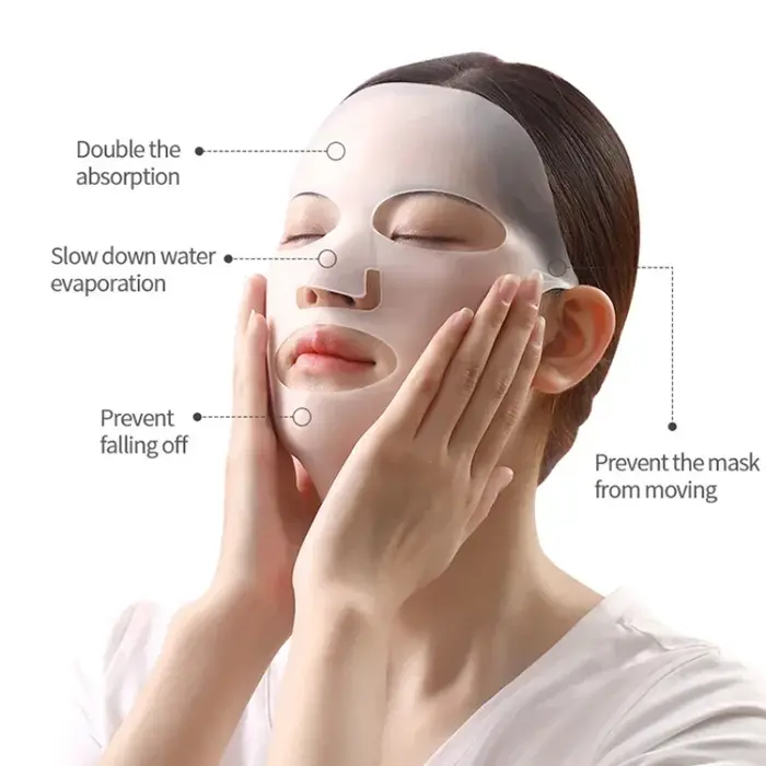Masque facial suspendu en Silicone
