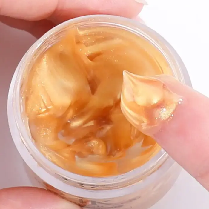 1/2PCS Mercilen Crème pour les yeux à l'acide hyaluronique 24K Or