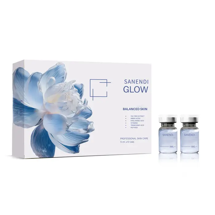 Sérum Der.pen SANENDI Rose Pink PDRN Soin Visage ADN de Saumon Peptide Booster Cutané pour Femme Beauté 2026 Nouvelle Gamme Coréenne de Soins de la Peau