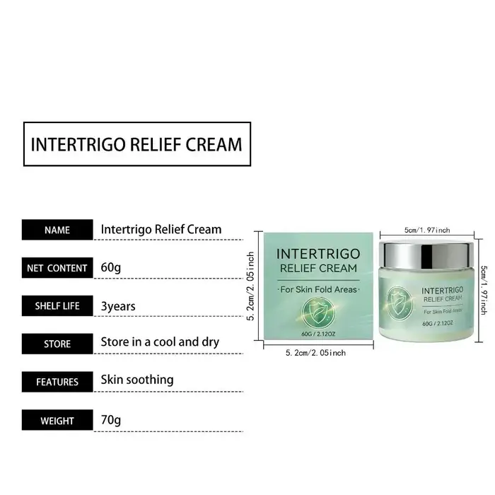 Crème Intertrigo : Soin Hydratant Doux pour la Peau