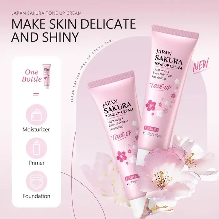 LAIKOU fleur de cerisier Suyan crème hydratante paresseux