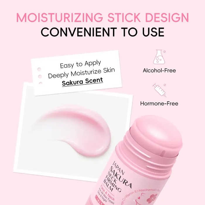LAIKOU japon Sakura baume pour le cou crème raffermissante hydratante