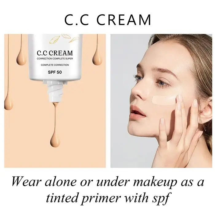 Crème CC Coréenne à Couleur Changeante SPF 50