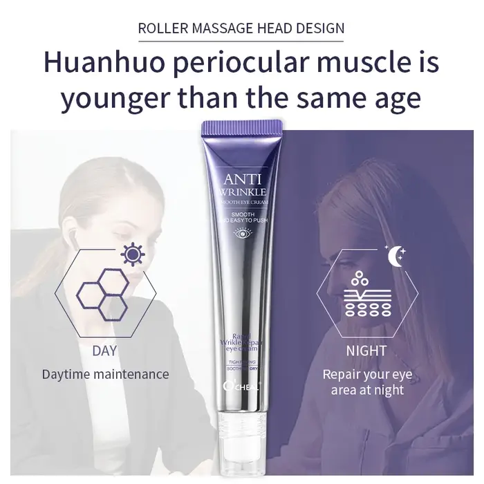 O'CHEAL Anti-rides Anti cernes crème pour les yeux rouleau masseur hydratant sacs