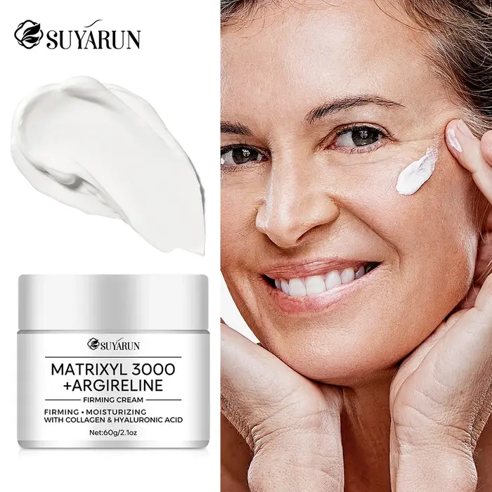 SUYARUN Matrixyl 3000+ Crème raffermissante Argireline Previene la rugosité