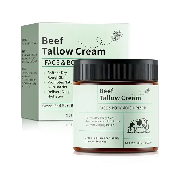 2PCS Crème hydratante au suif de bœuf et au miel