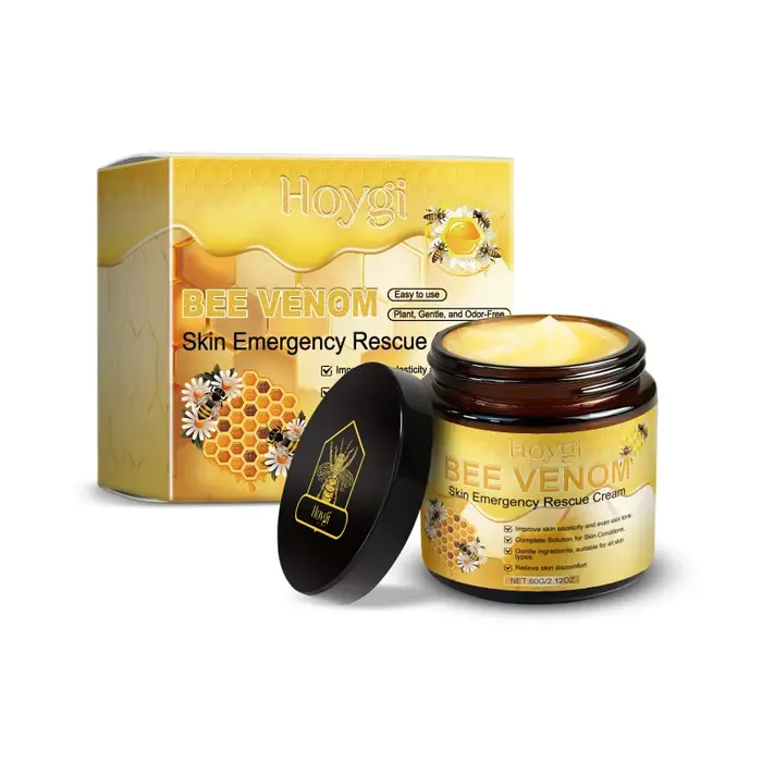 Crème de soin pour la peau au venin d'abeille