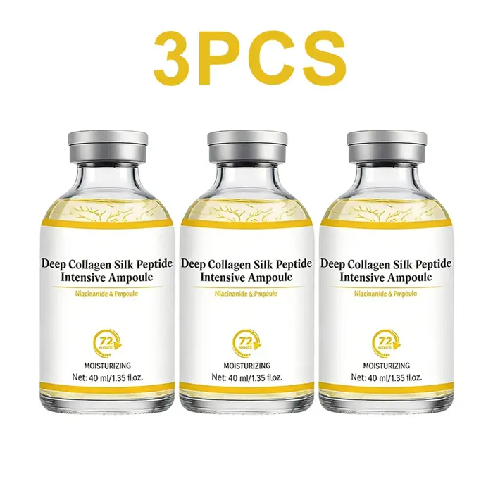 Ampoule intensive au collagène et peptides de soie
