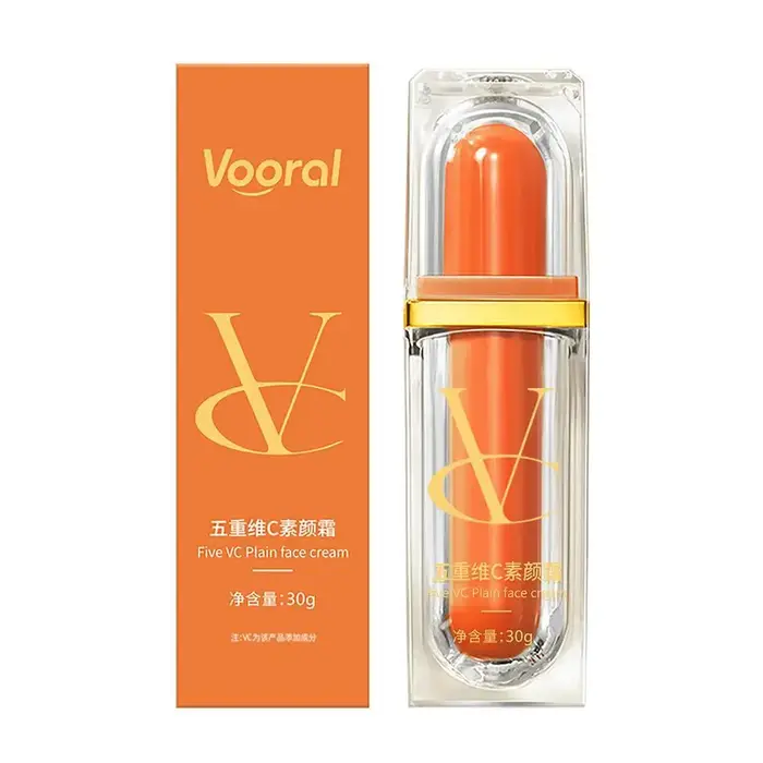 Crème de maquillage anti-cernes à la vitamine C, 30g, hydratante, éclaircissante pour la peau, natur