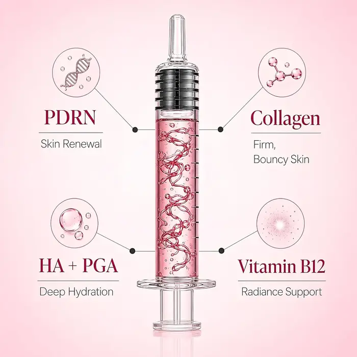 Ampoule éclaircissante PDRN Pink Vitamin Glow Boosting