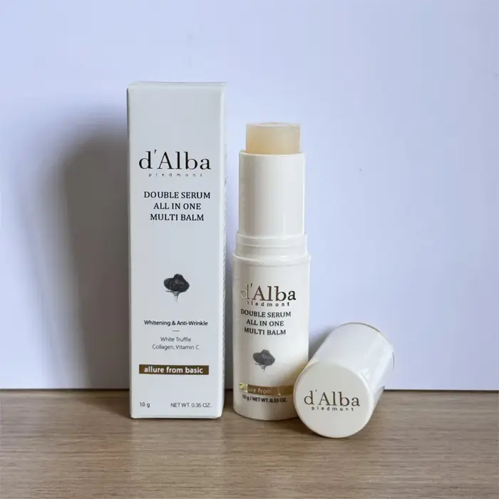 D'Alba 50ml Crème Solaire à la Truffe Blanche Essence UV Violette Hydratante SPF50+ Soin Nourrissant