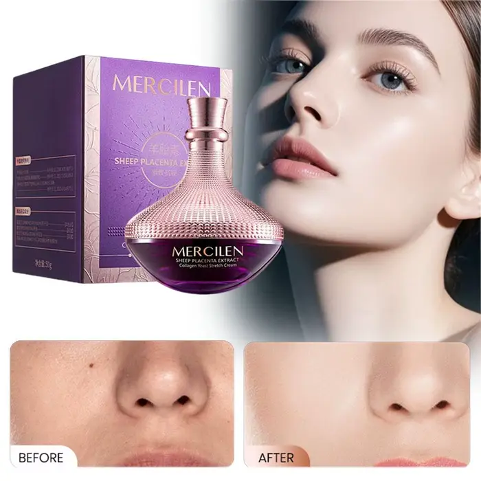 Crème hydratante pour le visage au placenta de mouton