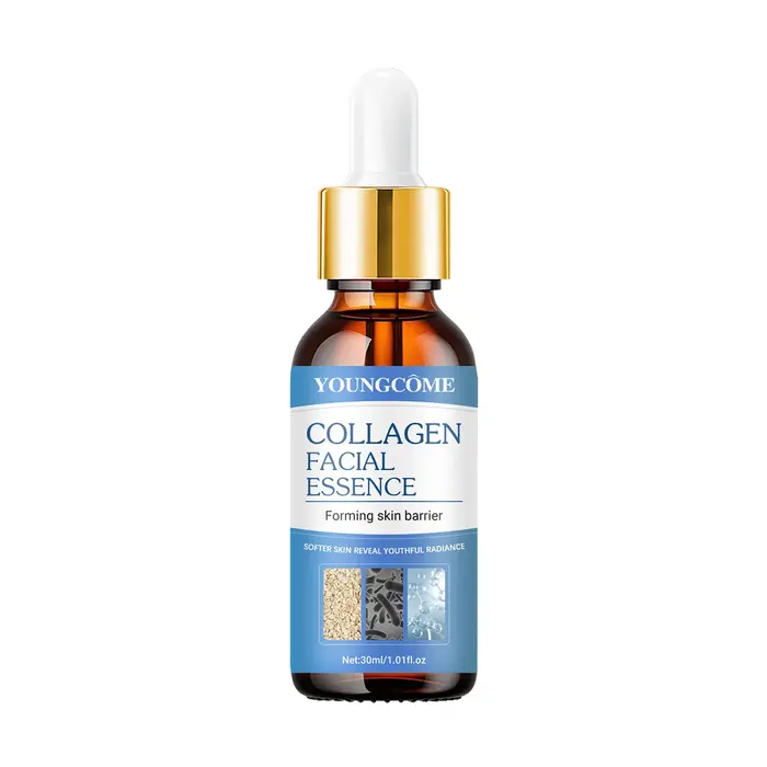 Sérum au collagène pour le visage, soin de la peau hydratant, apaisant, nourrissant, raffermissant,