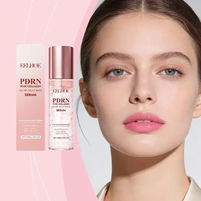 Sérum Brume Éclat au Collagène Rose PDRN 2026 – Spray Essentiel au