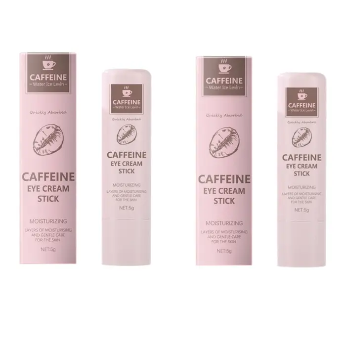 Le bâton de crème pour les yeux à la caféine nourrit la peau