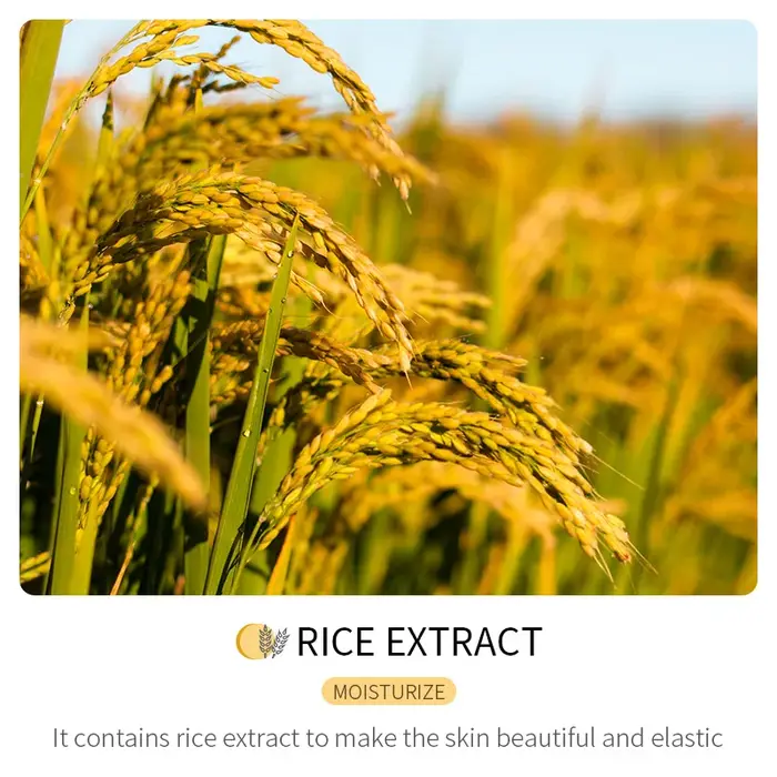Masques faciaux en pulpe de riz BIOAQUA