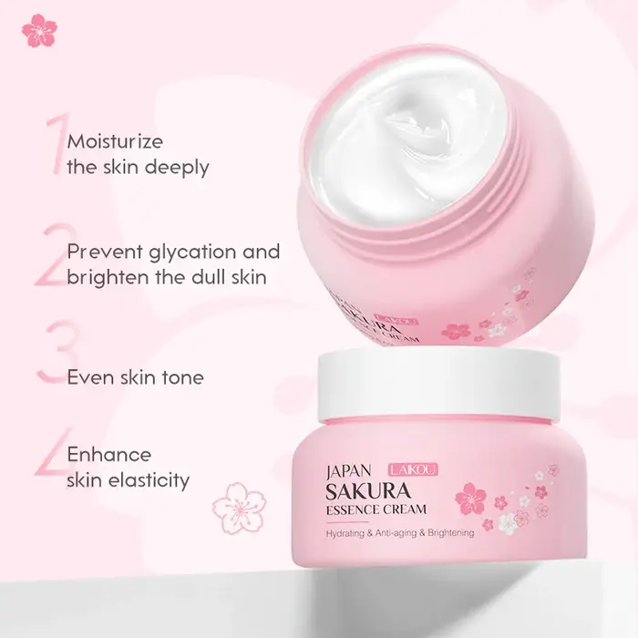 LAIKOU japon Sakura Essence crème pour le visage rides fleur de cerisier