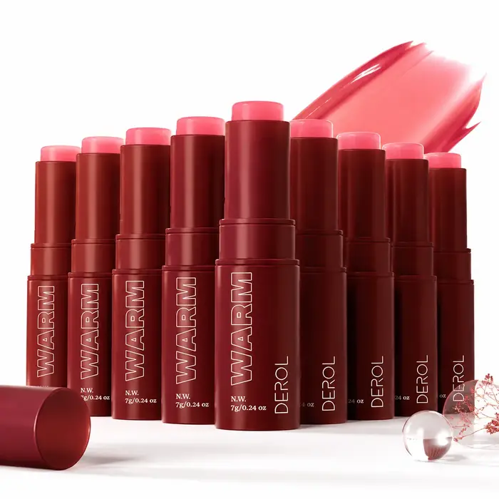 DEROL Crème Hydratante Multi-Usages Facile à Appliquer pour Lèvres et Visage – Rafraîchissante, Nourrissante, Anti-Rides