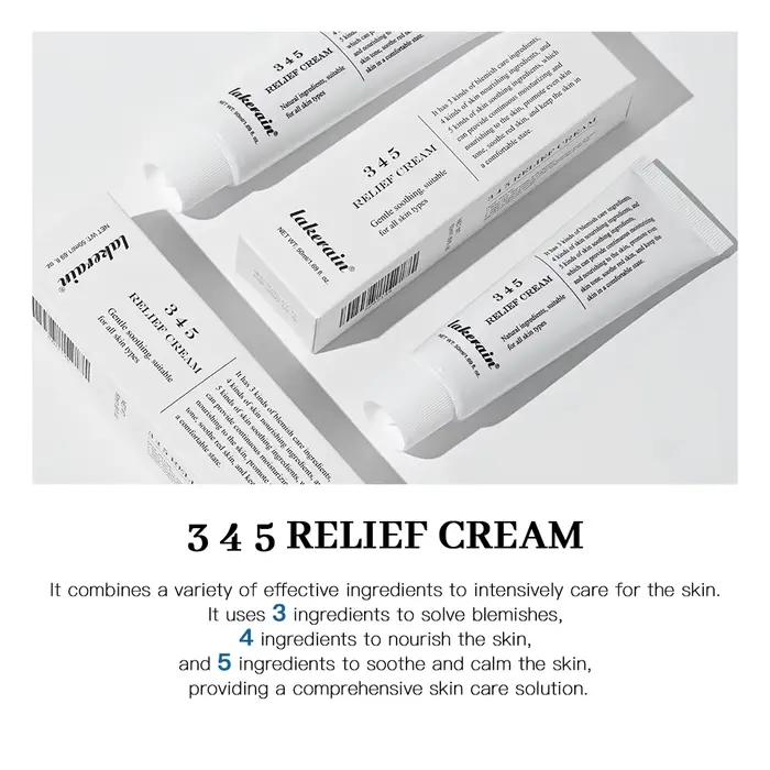 Crème apaisante 345, 03/hydratant pour le visage
