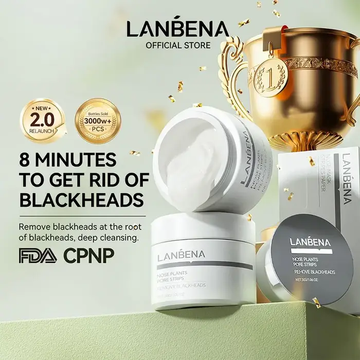 Masque nasal dissolvant de points noirs
