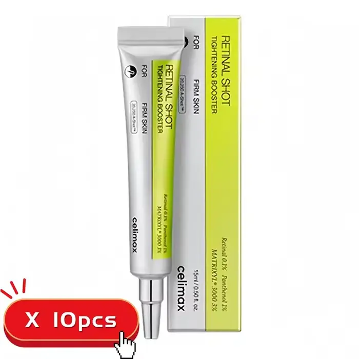 Crème Visage et Contour des Yeux Anti-rides et Éclaircissante Celimax Corée à la Vitamine A – Produits de Soin Beauté Haut de Gamme