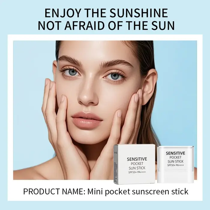 Stick solaire de poche mini - Version anglaise SPF50+