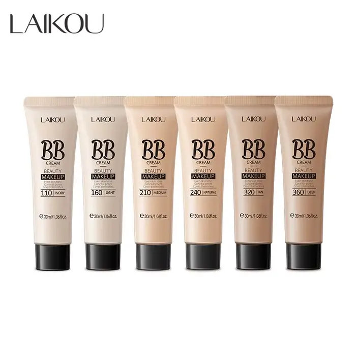 LAIKOU BB crème visage Base liquide fond de teint maquillage imperméable longue durée correcteur