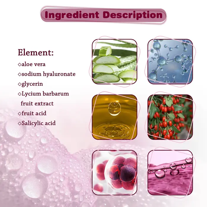 Sérum Resurfaçant 30% AHA BHA à l'Acide Glycolique – Purifie les Pores Obstrués, Lisse la Peau Terne, Apaise les Rougeurs à l'Aloe, Essence Exfoliante Douce