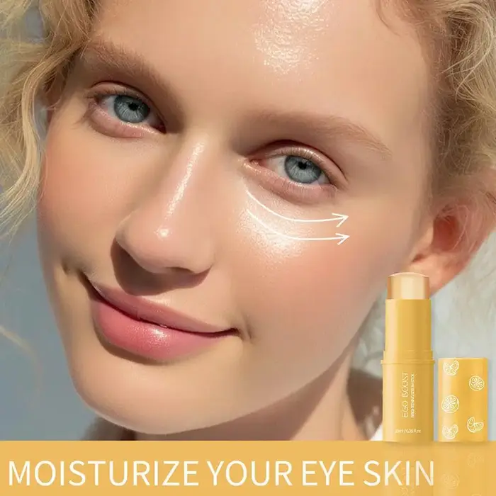 Sérum Éclaircissant Solide en Stick Hydratation Intense Antioxydant Améliore l'Éclat de la Peau Resserre les Pores Cosmétique Portable pour le Visage