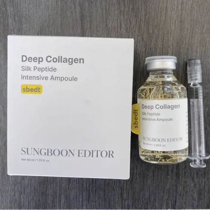 Sérum Ampoule au Collagène de Soie et Peptides