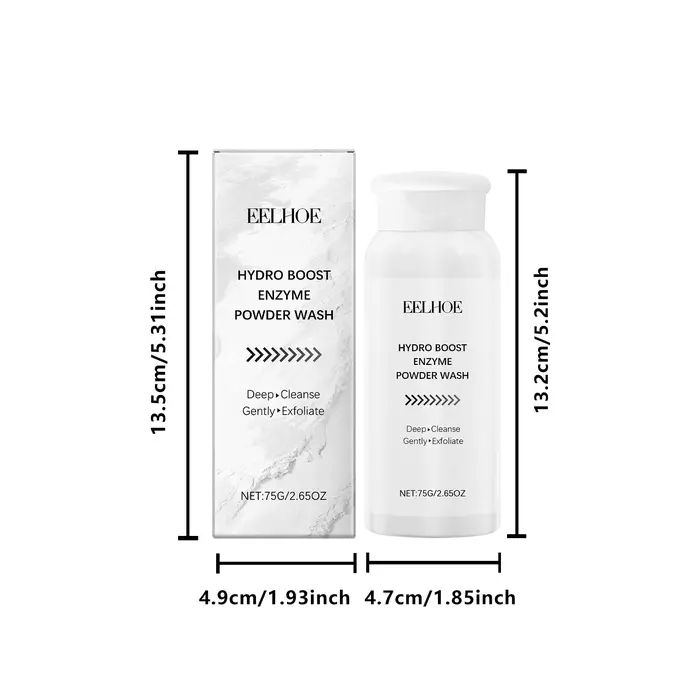 Poudre pour le visage enzymatique