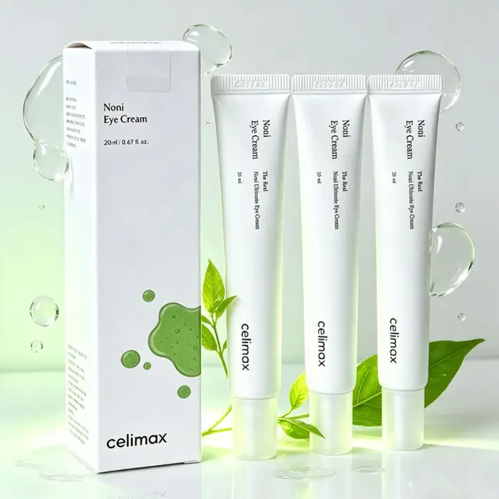 Crème Contour des Yeux Luxe Celimax Noni Ultimate, Éclaircissante, Anti-Cernes, Raffermissante, Sérum Réparateur Instantané en Stick pour Femmes, Soin de la Peau