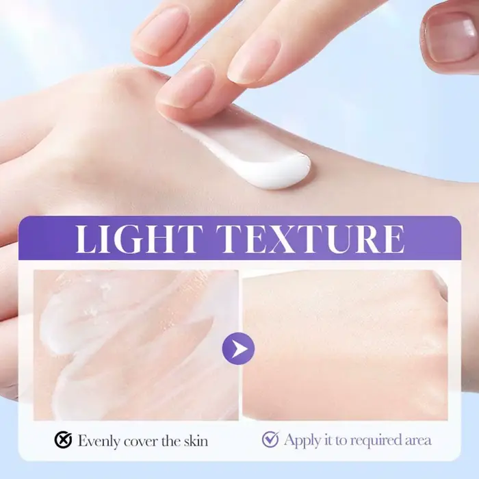 Crème solaire visage SPF50 PA+++ 50g, protection antioxydante UVA/UVB, résistante à l'eau et à la transpiration pour l'extérieur, non grasse