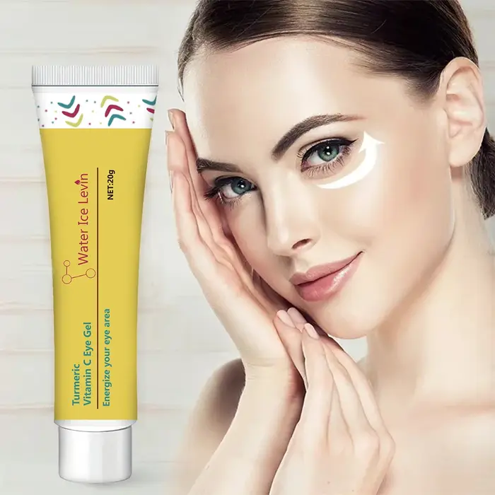 Curcuma vitamine C crème pour les yeux éclaircissante cernes raffermissant la peau sérum de réparati